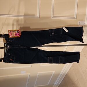 Mudd Denim Cargo Flare Dark Jeans. Bellbottom.. NEW, NWT.